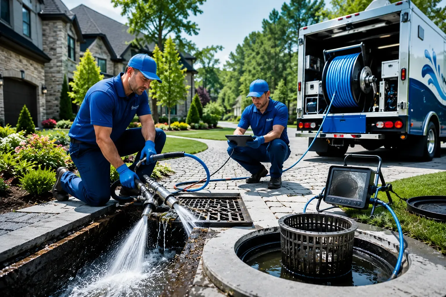 Local outdoor drain cleaning professionals in Iowa City, IA
